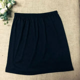 Gwmlk Slips Women's Casual Mini Skirts.Ladies Basic Skirt Underdress Vestidos Loose Half Slips Petticoat Underskirt