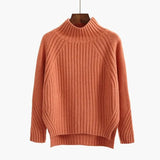 Gwmlk 2023 New Solid Causal Pullover Sweaters Women Spring Turtleneck Bottoming Knitted Jumpers Woman Fashion All-match Tops