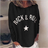 Gwmlk New Autumn And Winter Women's T-Shirt 2024 Is A Hot Seller Of Printed Diamond-Encrusted Round Collar Long-Sleeved Sweaters