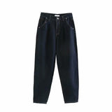 Gwmlk The Early Spring Of 2024, The New Pleated Loose Fashion Jeans 6147159