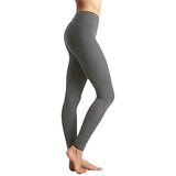 Gwmlk Style Brushed Pants Bottoming Trousers Thin Solid Color Skinny Tight Yoga Pants