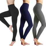 Gwmlk Style Brushed Pants Bottoming Trousers Thin Solid Color Skinny Tight Yoga Pants