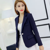 Gwmlk Cai Daifei 2024 Spring / Summer New Small Suit Korean Version Suit Slim Solid Color Long Sleeves Thin Women's Coat