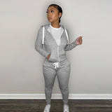 Gwmlk Women's Y2K 2 Piece Tracksuit Set Warm Velour Jogger Sweat Outfits Hoodie + Sweatpants with Pockets Full Zip Sportswear  Winter