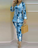 Gwmlk Independent Station New Spring / Summer 2024 Print Fashion 2-Piece Set