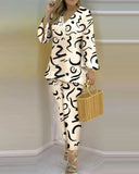 Gwmlk Independent Station New Spring / Summer 2024 Print Fashion 2-Piece Set