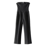 Gwmlk Spring Bow Strapless Jumpsuit 2828536