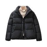 Cotton-Padded Jacket Female 2024 Winter New Thickened Bread Jacket Korean Version Cotton-Padded Jacket Loose Small Cotton-Padded Jacket Coat Tide