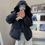 Cotton-Padded Jacket Women 2024 New Style Cotton-Padded Jacket Coat Winter Korean Version Of Loose Bread Clothes Small Cotton-Padded Clothes Thickened