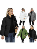 Gwmlk Size Women's Warm Coat 2024 Winter New Women's Cotton-Padded Coat Cotton-Padded Jacket