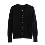 Gwmlk And Winter New Row Buckle Knitted Coat 0506110