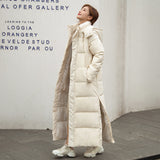 Cotton-Padded Jacket 2024 New Winter Down Cotton-Padded Jacket Female Long Over The Knee Korean Version Loose And Thick Winter Coat