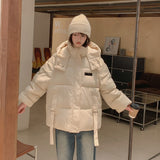 Fruit Color Out Of Season Down Cotton Clothes Female Winter Small Students Korean Version Loose And Thick Bread Padded Coat