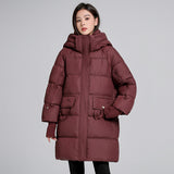 Winter Clothing New Cotton Clothing In The Long Korean Version Of The Thick Trend Fashion Show Thin Cotton-Padded Jacket Coat Female