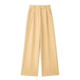 Gwmlk New Pleated Wide-Leg Pants In Spring 9686 8372124