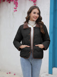 Gwmlk Station New Cotton-Padded Clothes Ins Cotton-Padded Light Cotton-Padded Jacket 2024 Spring And Autumn Fashionable Ladies' Small Fragrant Style Jacket