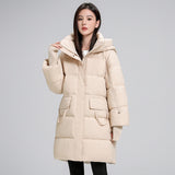 Winter Clothing New Cotton Clothing In The Long Korean Version Of The Thick Trend Fashion Show Thin Cotton-Padded Jacket Coat Female