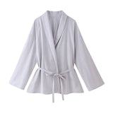 Gwmlk New Spring Style Kimono Coat 5427734 Trousers 4391423