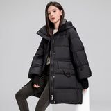 Winter Clothing New Cotton Clothing In The Long Korean Version Of The Thick Trend Fashion Show Thin Cotton-Padded Jacket Coat Female