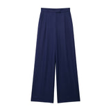 Gwmlk New Pleated Wide-Leg Pants In Spring 9686 8372124