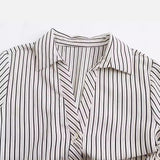 Gwmlk New Slim Striped Long-Sleeved Casual Shirt In Autumn 2298163