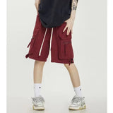 Gwmlk style high street wind assault shorts men zipper design Harajuku casual tooling outdoor five-point pants summer