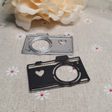 Gwmlk Camera Metal Cutting Dies for Scrapbooking DIY Manual Album Production Tool Camera Die Cuts 2024 New