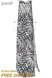 gwmlk Spaghetti Strap Side Split Beach Dress Summer Sundress Women Clothes Elegant Zebra Back Open Club Party Dresses