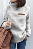 gwmlk Women Sweatshirts Autumn Winter Top Long Sleeve Plush Warm Pullover Tunic Female Pink Ladies Clothing Zipper Streetwear