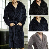 Gwmlk New Hot Sale Mens Ladies Cotton Terry Towelling Shawl Bathrobe Gown Bath Robe