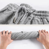 Gwmlk Gray Casual Women Sweatpants Spring Summer Elastic High Waist Loose Sports Pants Woman 2023 Loose Wide Leg Trousers