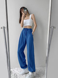 gwmlk Sweatpants For Women Summer Baggy Pants High Waist Jogger Wide Leg Trousers Spring Women's Sports Pants Summer Sweatpants