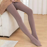 Gwmlk Women's Winter Leggings High Waist Thermal Velvet Slimming Tights Pants Female Stretchy Thick Warm Fleece Leggings 2023