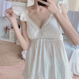 Gwmlk Sets Women Thin Sleepwear Chic Summer Cute Girlish Ulzzang Sexy Korean Female Popular Casual Aesthetic Basic