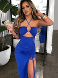 gwmlk Sexy Female Midi Backless Dresses Slim Night Club Party Women's Dress Bodycon Vestidos Elegantes Para Mujer