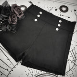 Gwmlk Fashion Sexy Women Slim High Waist Shorts Hot Shorts Casual Solid Skinny Side Zipper Button Tumblr Hipster Shorts