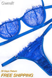 Gwmlk Sexy Women's Underwear Lingerie See Through Bra Low Cup Lace Underwear Set Sexy Lingerie Set Bra And Panty Set