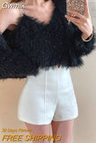 Gwmlk Korean Sets Autumn Cardigan V Neck Long Sleeve Pink Mohair Sweater Coat Sexy Bottom Camisole Tops